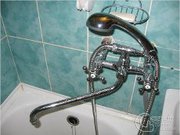 Установка смесителей